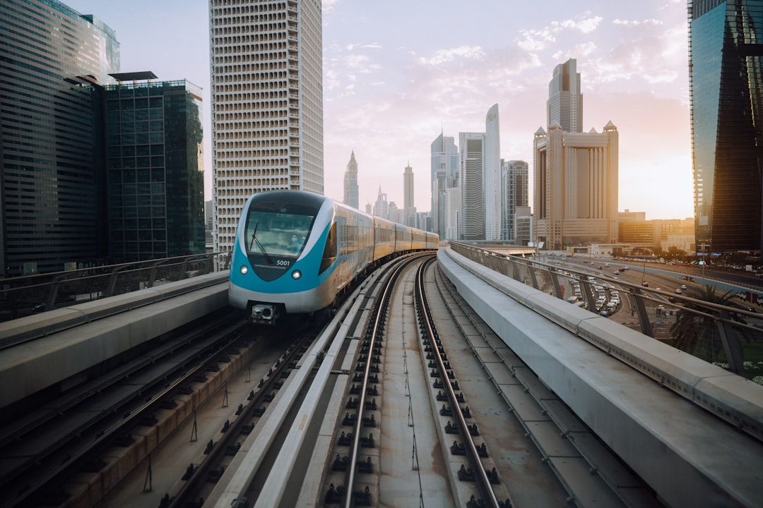 The metro and the Nol card in Dubai