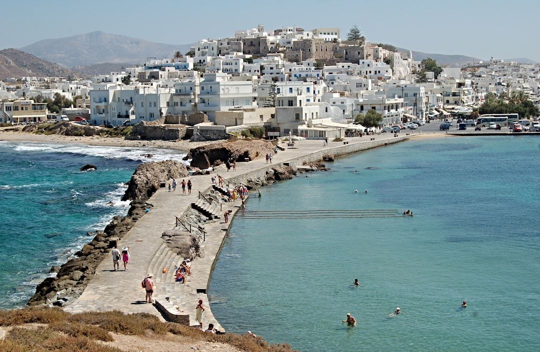 Ferry practicalities in Naxos