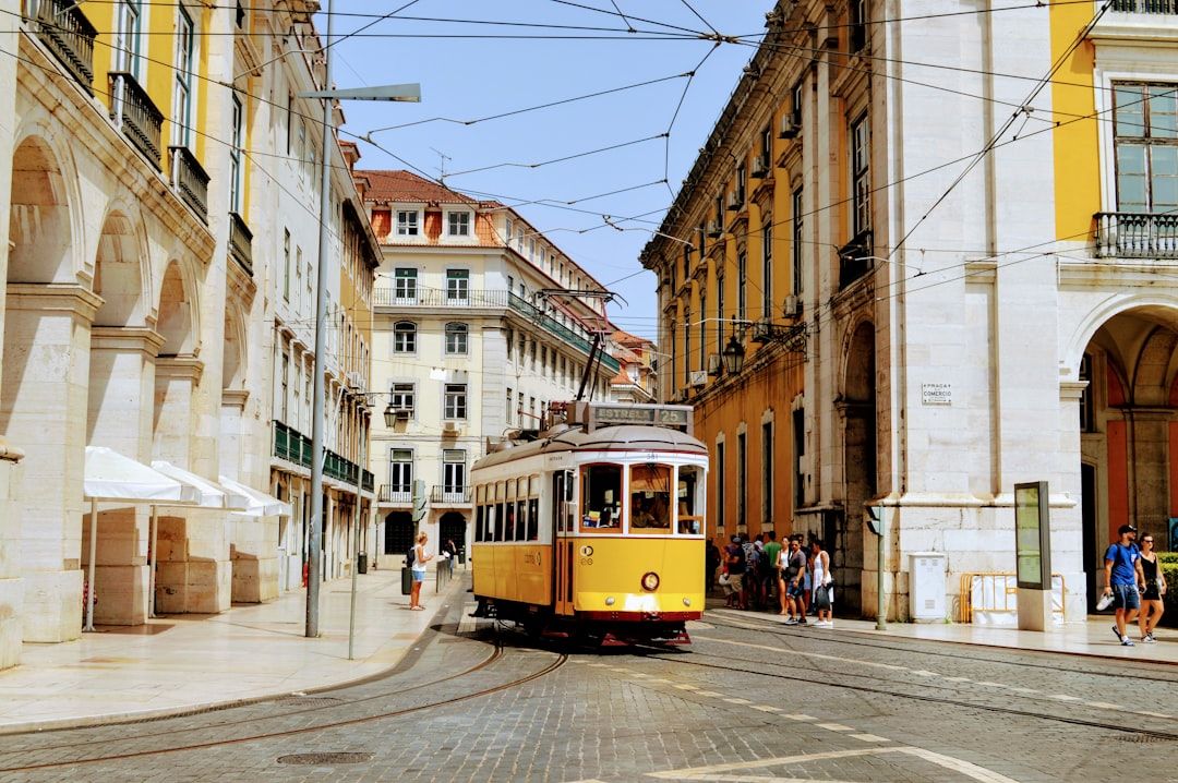 Tram 28, briefly in Lisbon
