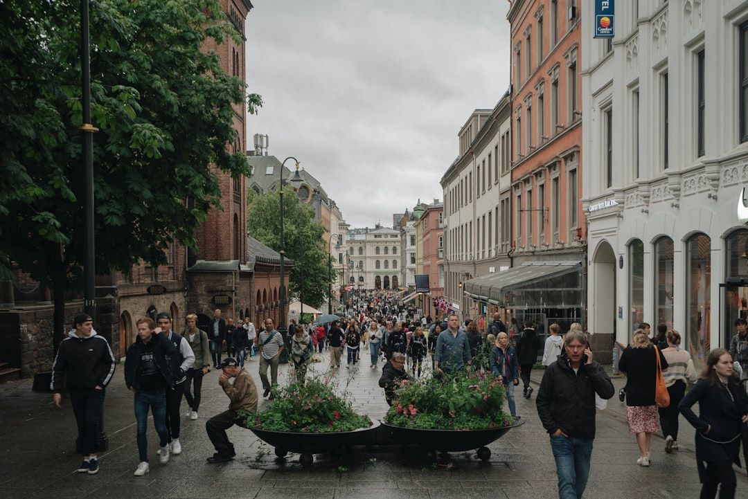 Norway street market local life